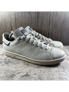 Adidas Stan Smith Grey Men's Low Top Sneakers GX4450 Size 10